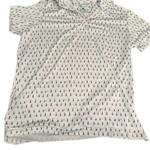 Tailor Byrd mens small golf polo shirt tailorByrd